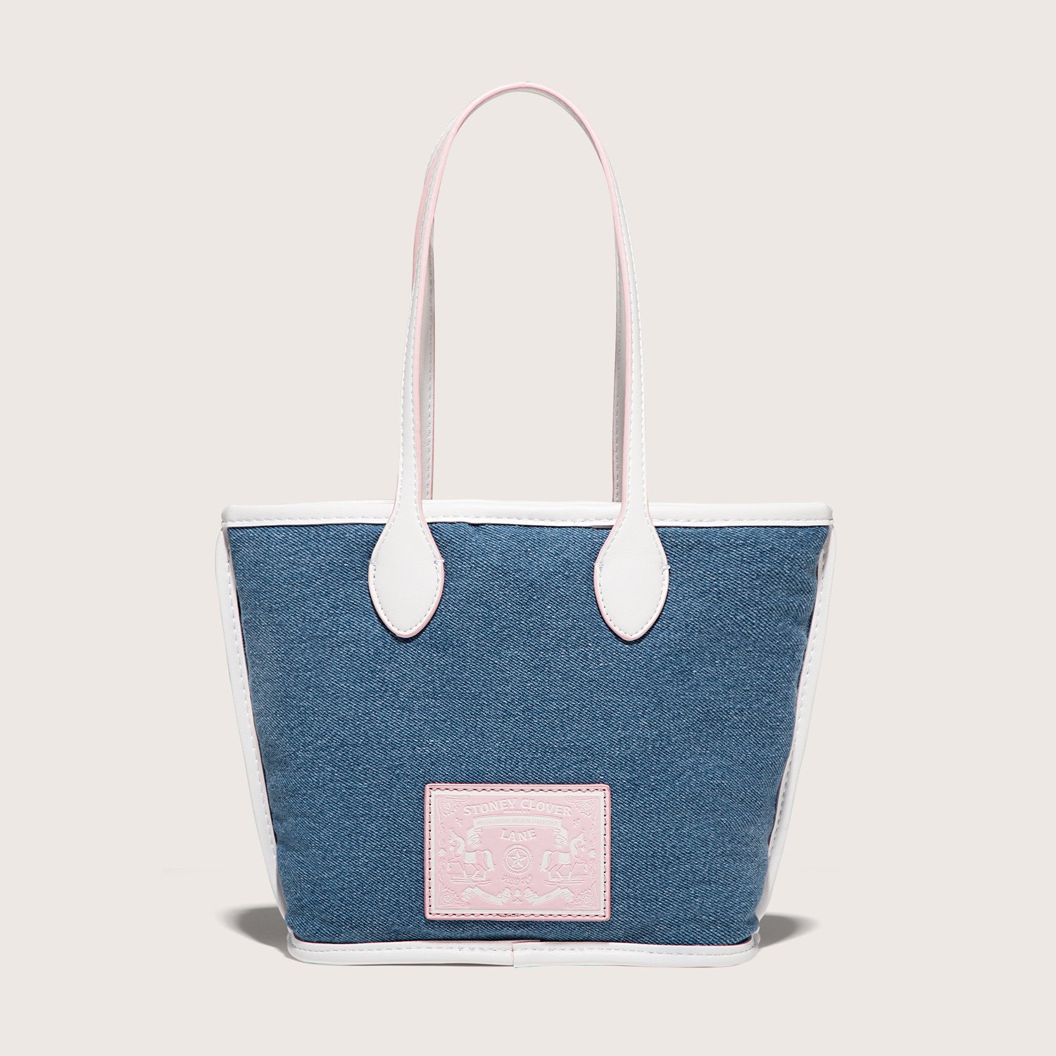 Little Tote | Patched Denim