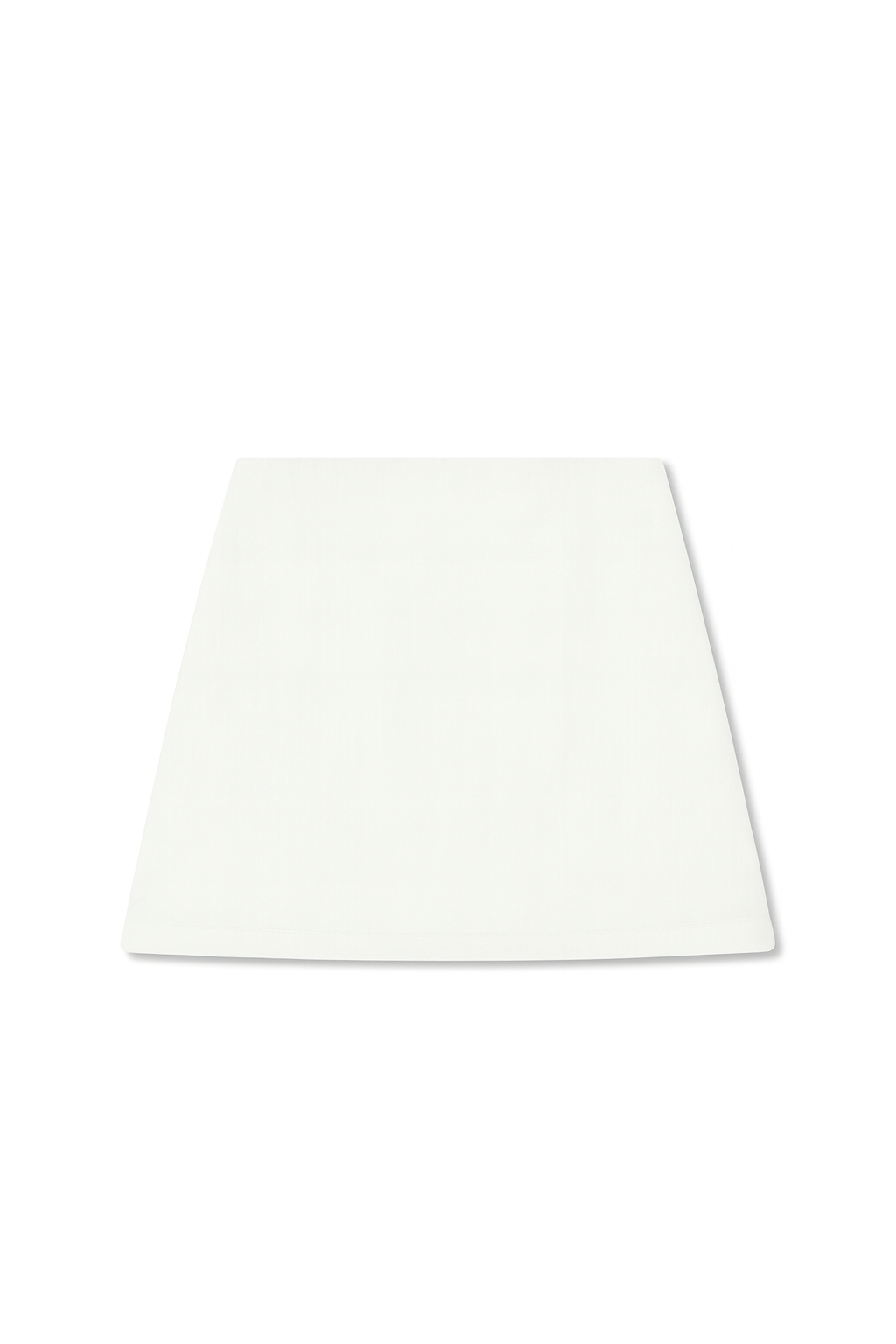 Ines Linen Mini Skirt | White