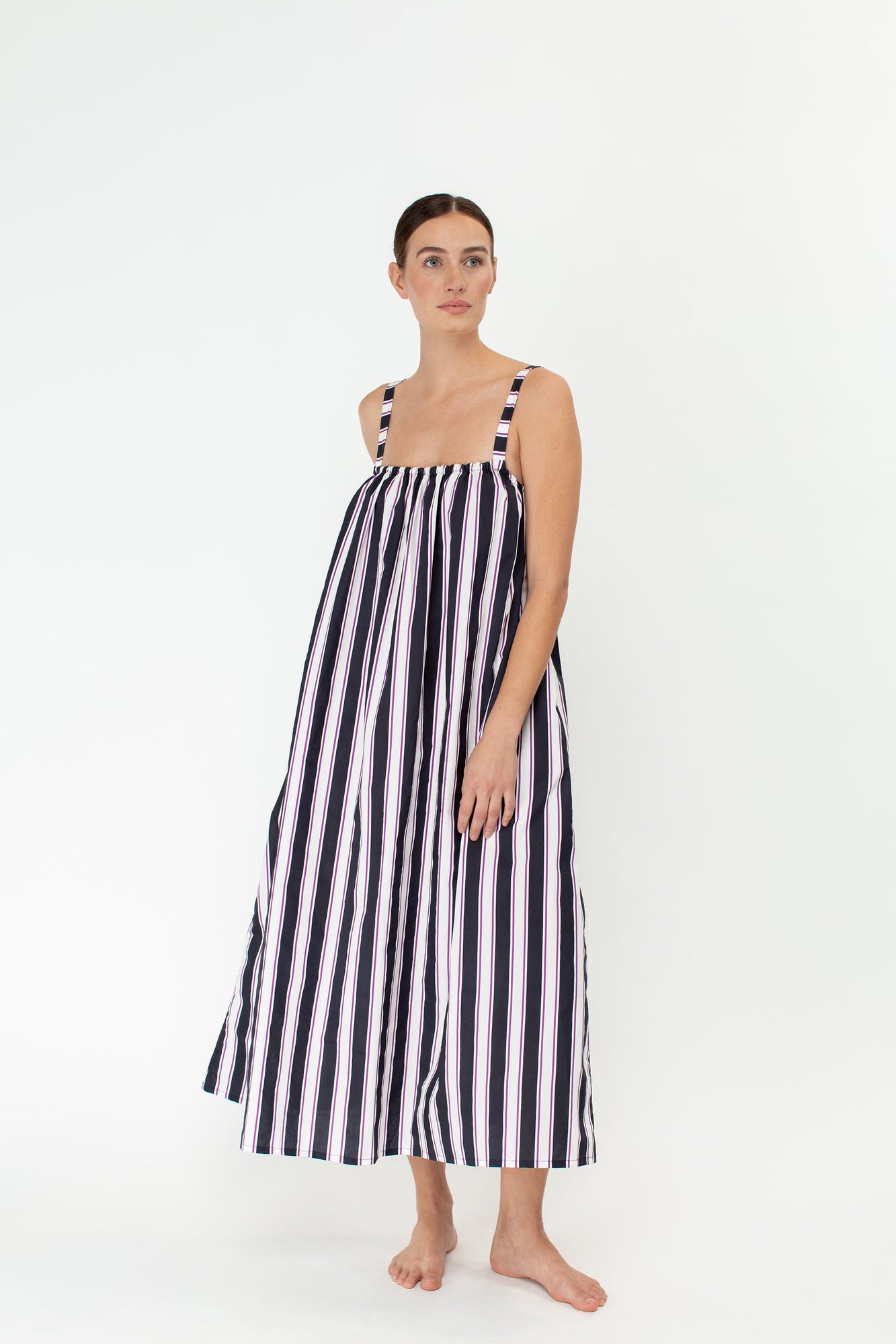 Inez Dress | Cabana Stripe