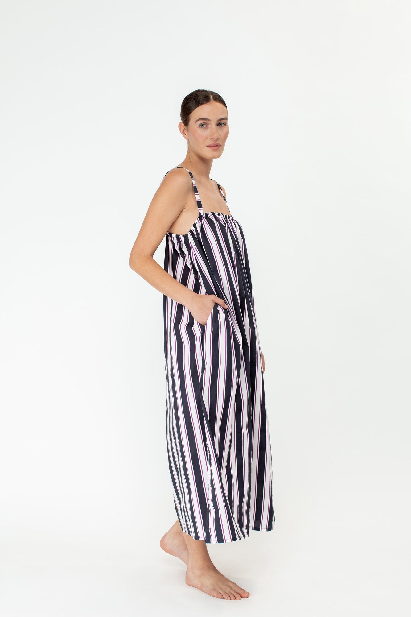 Inez Dress | Cabana Stripe