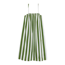 Inez Dress | Verdant Stripe