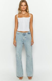 Isla Corset | White