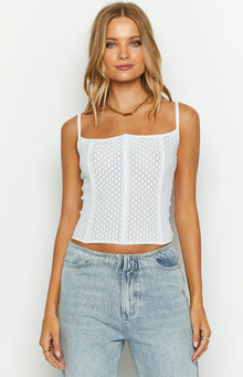 Isla Corset | White