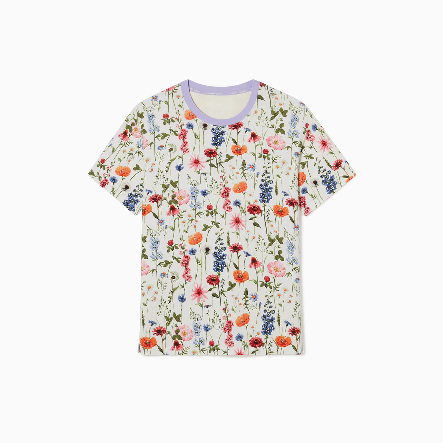 Modal French Terry Lounge Tee | Bouquet