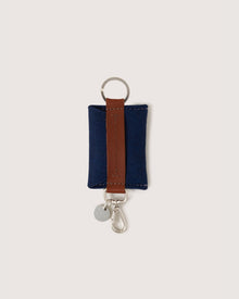 Merino Wool Card Key Fob | Marine
