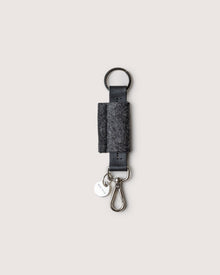 Merino Wool Bar Key Fob | Charcoal