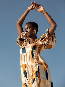 Koni Dress - Tilo Cream - diarrablu