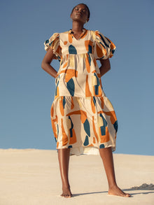 Koni Dress - Tilo Cream - diarrablu