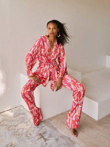 Leer Pants - Atoll Rose - diarrablu