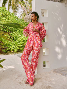 Leer Pants - Atoll Rose - diarrablu
