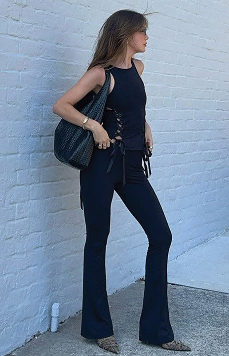 Lioness Bisous Pants | Black