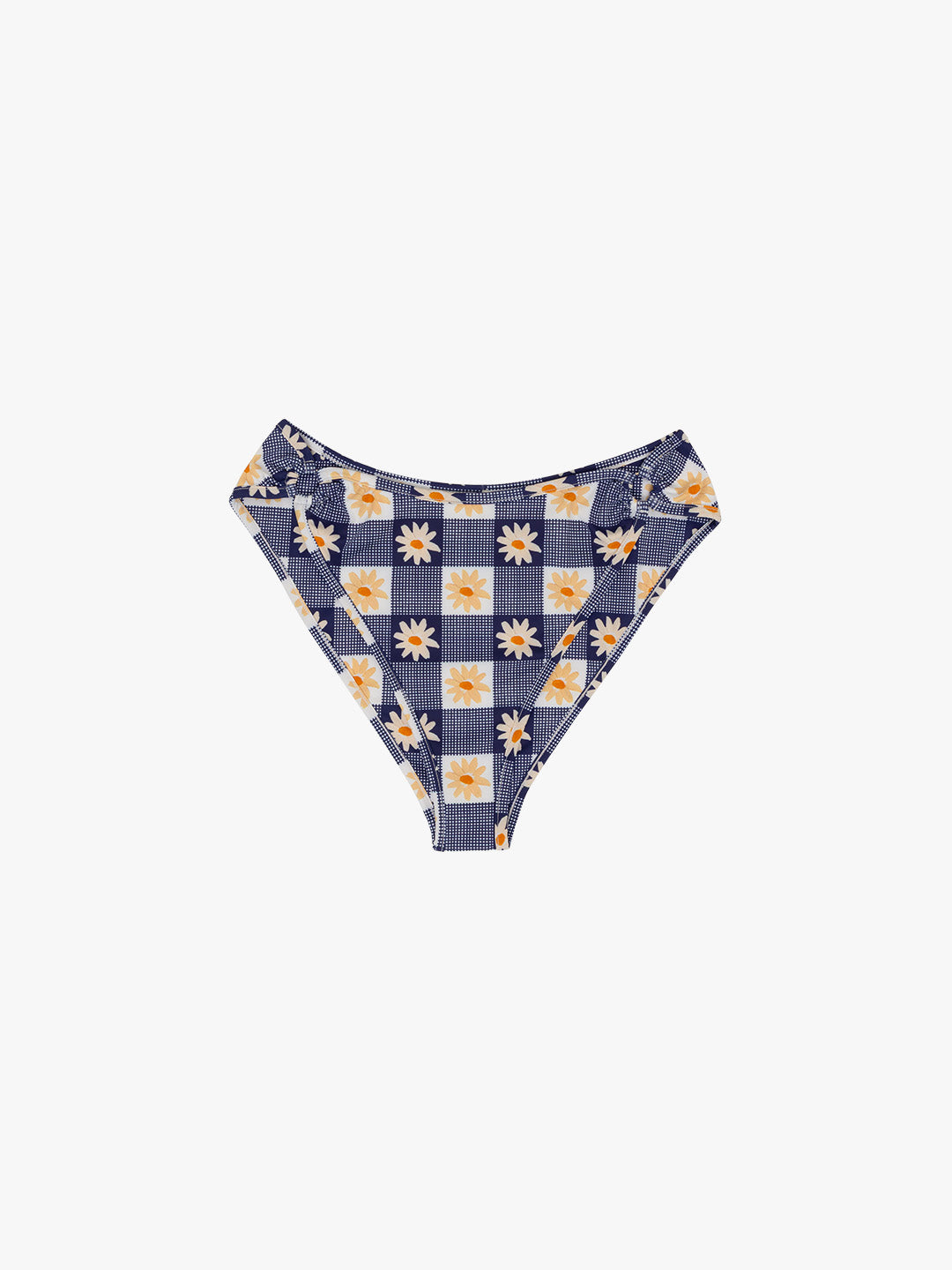 Banks Bottom | Navy Daisy Gingham