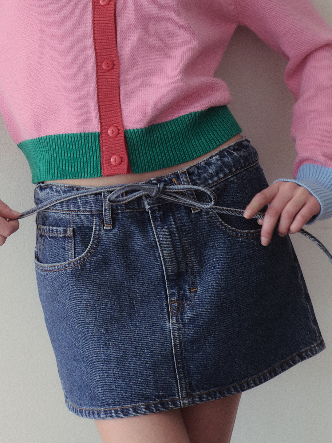 Blossom Skirt | Vintage Indigo Wash