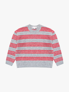 Bronte Sweater | Grey Stripe