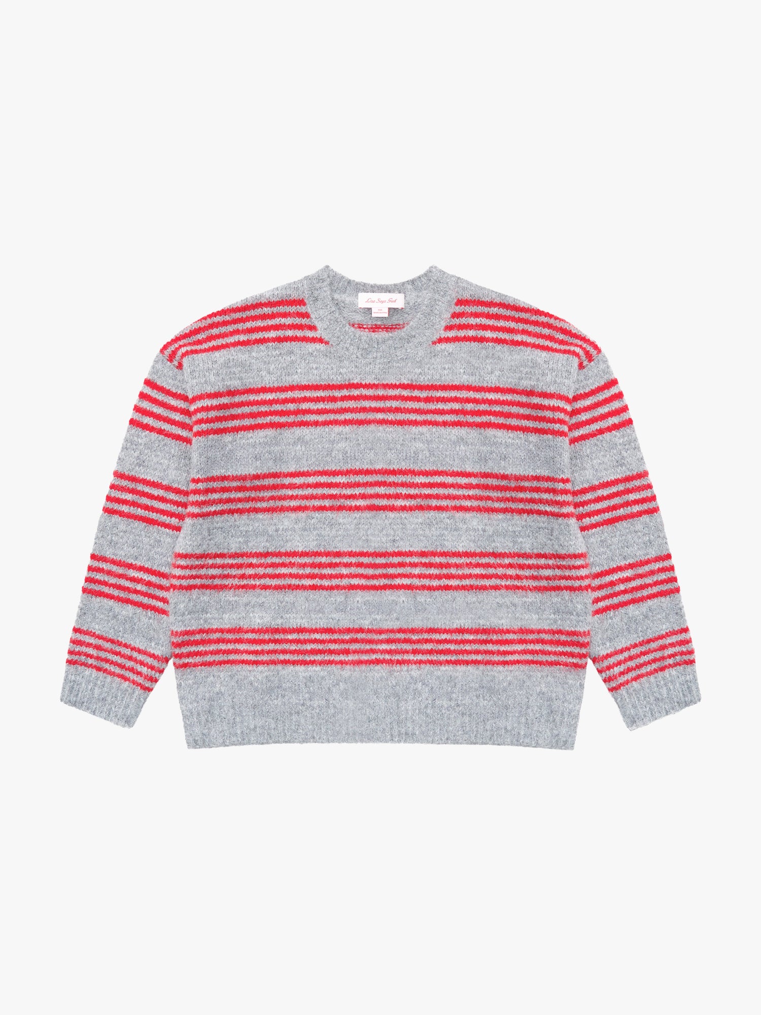 Bronte Sweater | Grey Stripe