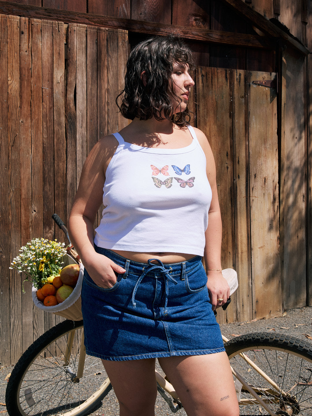 Blossom Skirt | Vintage Indigo Wash