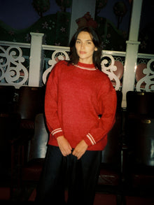 Shani Sweater | Cherry