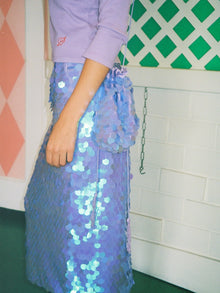 Luca Bag | Lilac Paillette