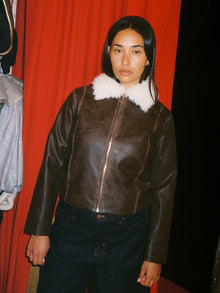 Shyla Jacket | Washed Brown