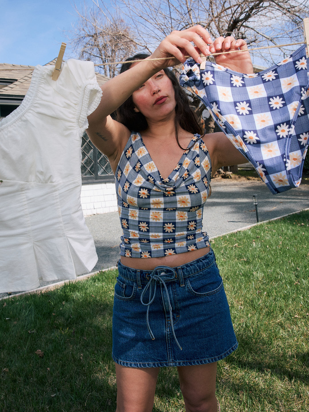 Blossom Skirt | Vintage Indigo Wash