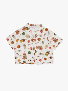 Nikki Top | Caviar Dreams White