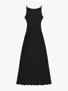 Maya Dress | Black Crinkle