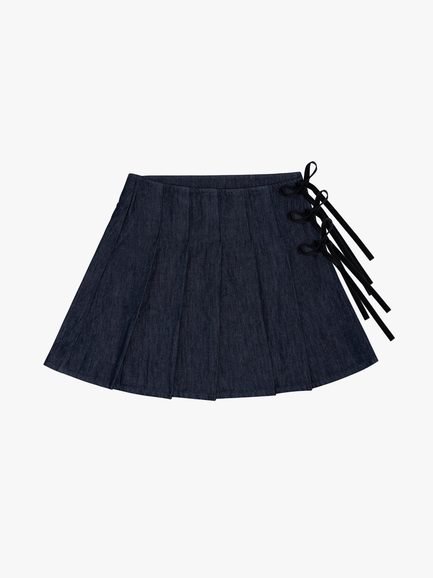 Naomi Wrap Skirt | Dark Wash Denim