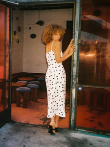 Griffin Dress | White Dot