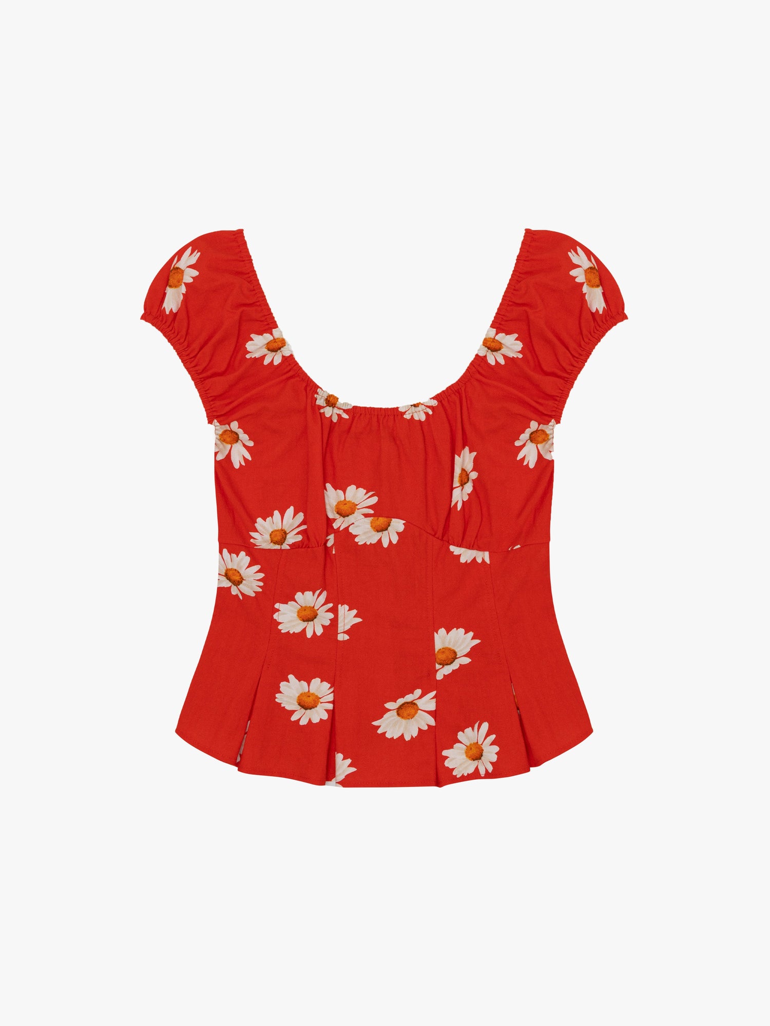 Pat Top | Red Daisy