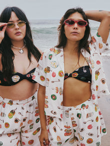 Nikki Top | Caviar Dreams White