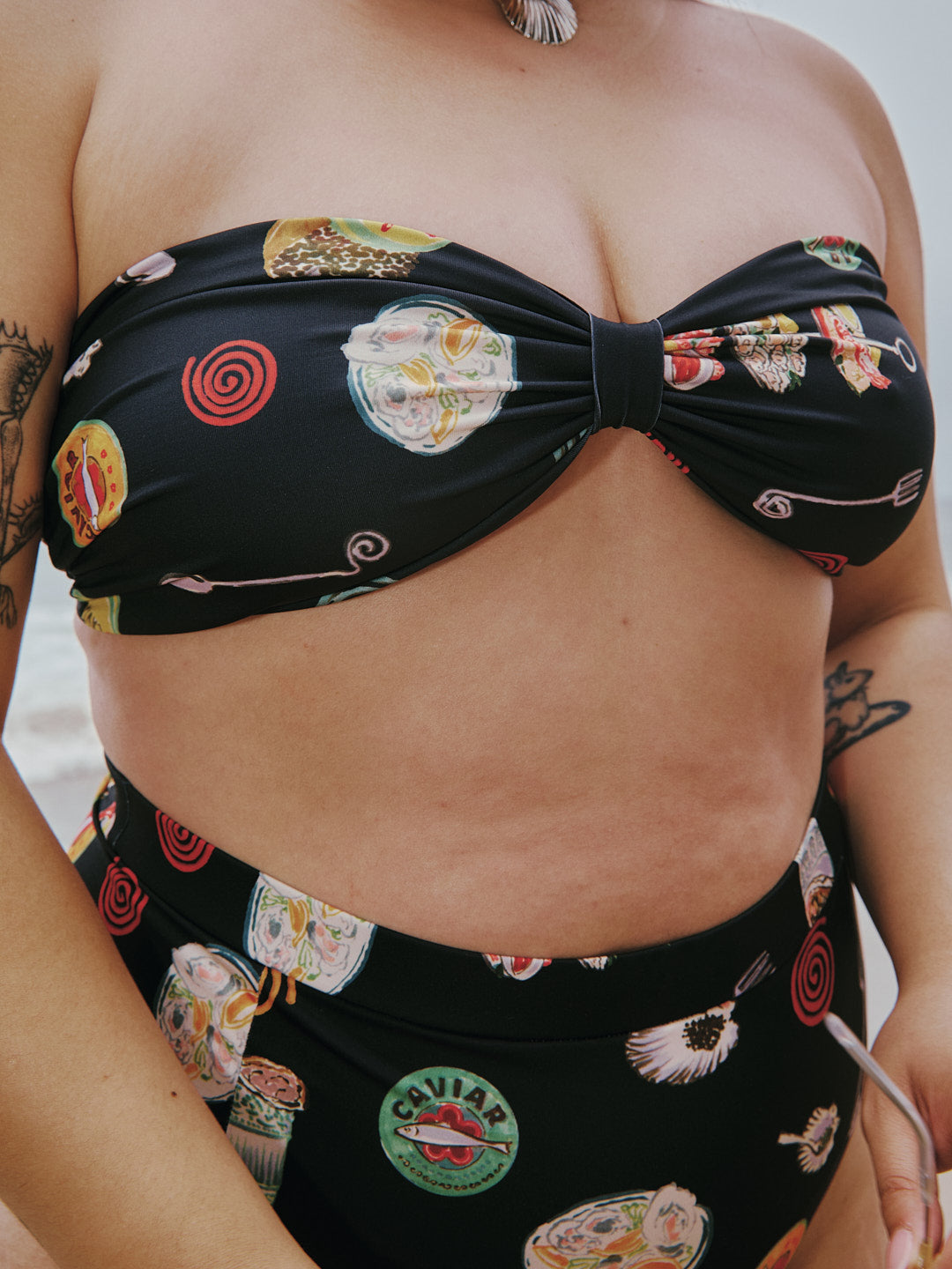 Brooke Top | Caviar Dreams Black