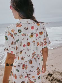 Nikki Top | Caviar Dreams White