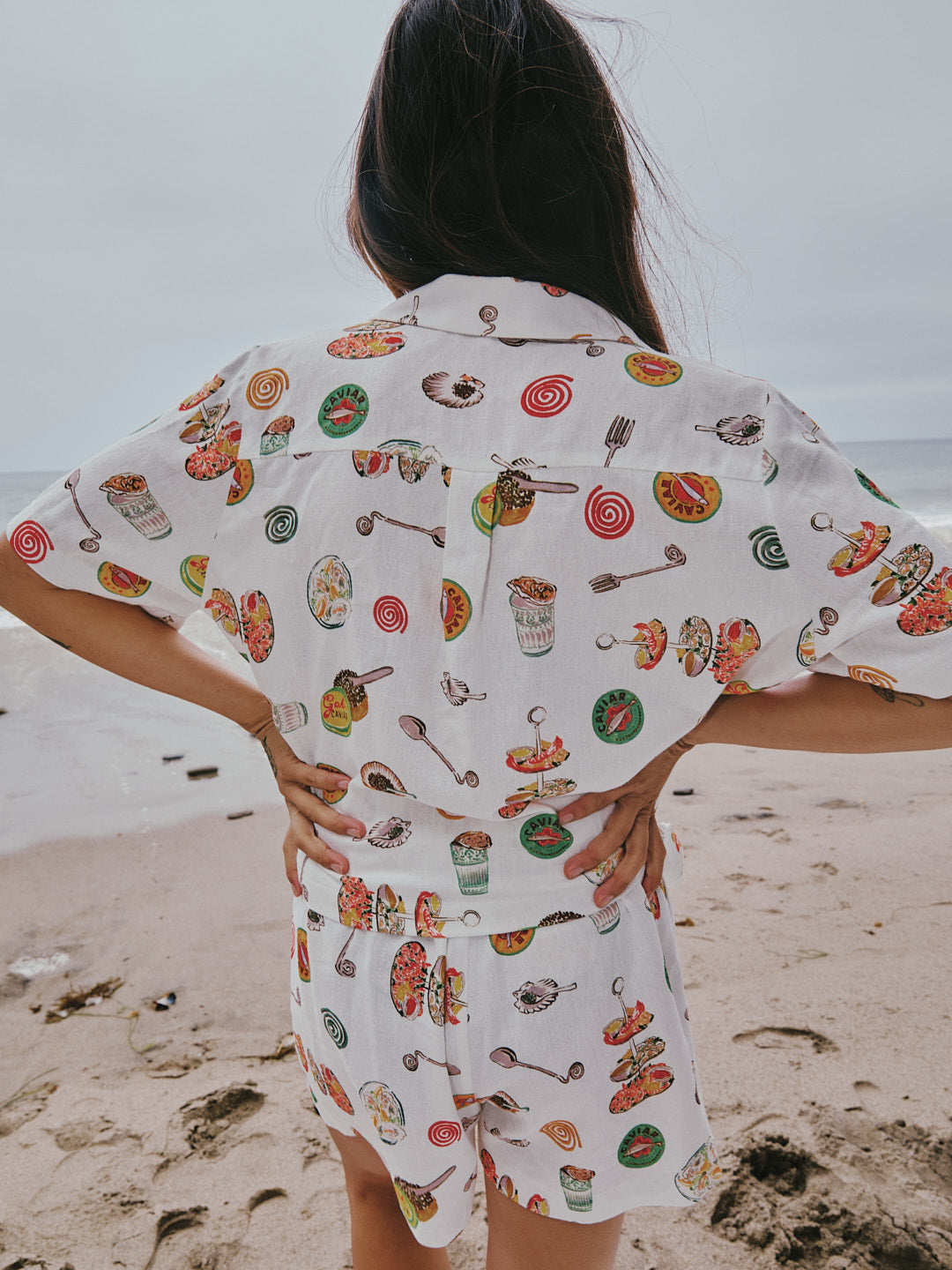 Nikki Top | Caviar Dreams White