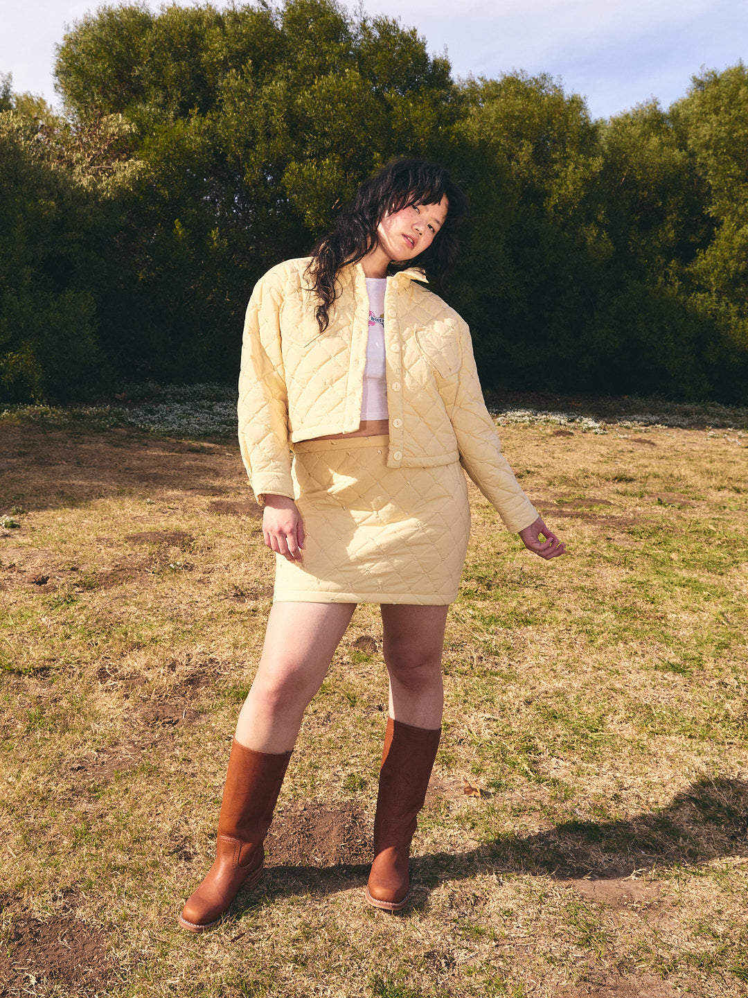 Melanie Skirt | Polly Pocket Yellow