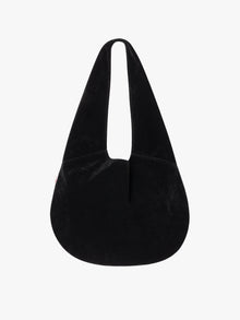 Vera Suede Tote Bag | Black