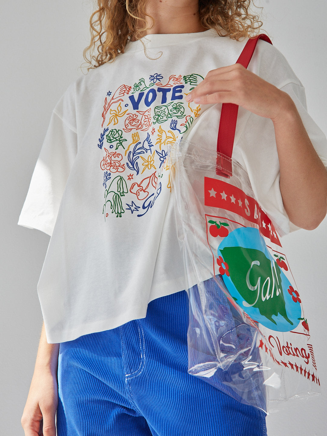 Vinyl Tote | Say Gah to Voting
