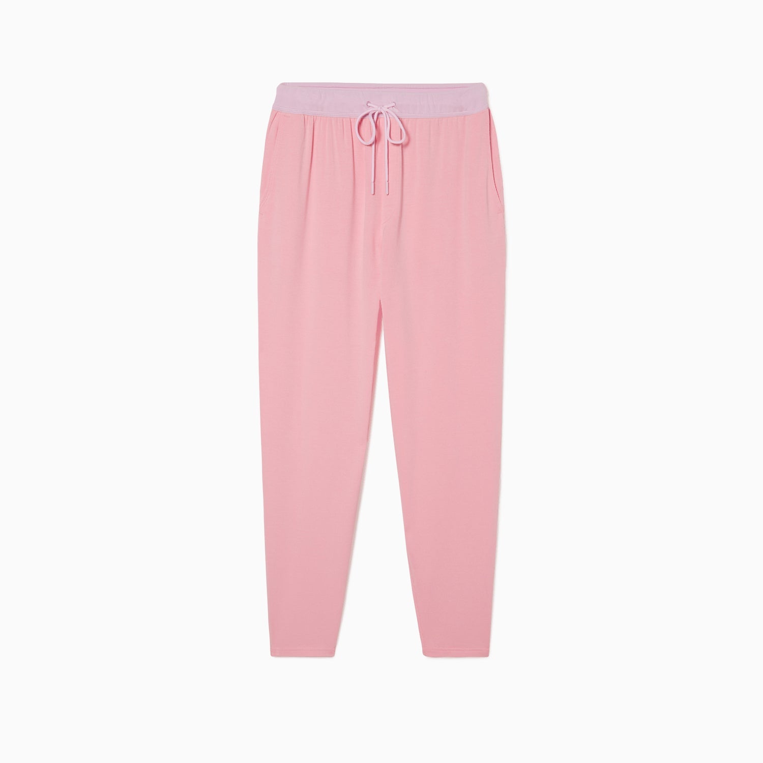 Modal French Terry Long House Shorts | Flamingo/Taffy