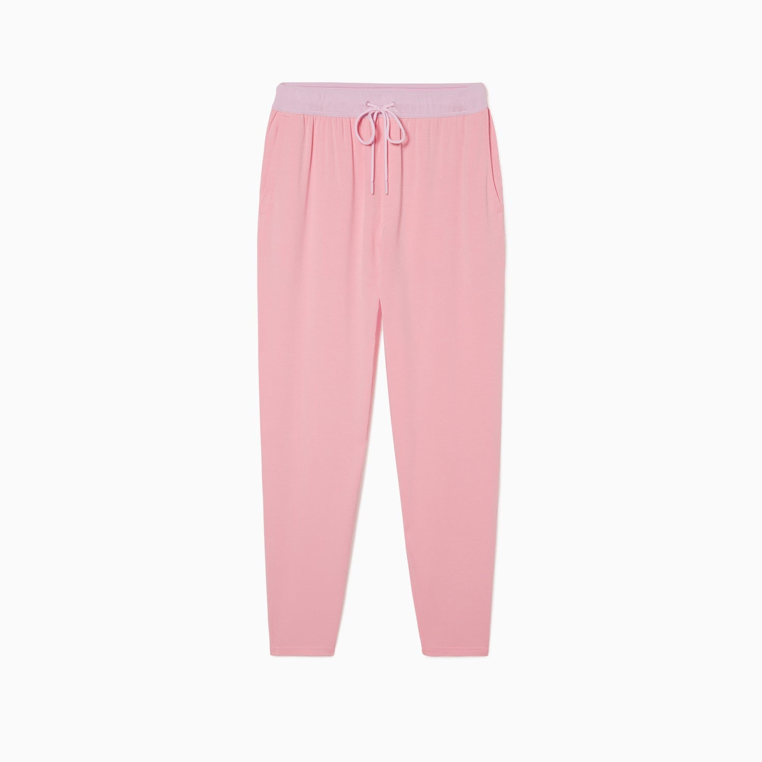 Breathable Modal French Terry Sweatpants | Flamingo/Taffy