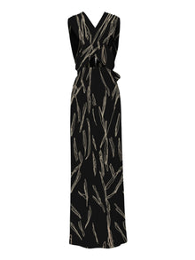 Mailys Dress - Scribble Noir - diarrablu