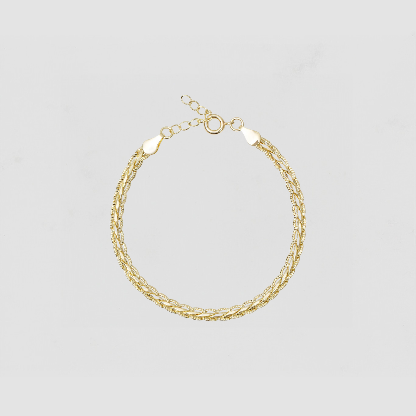 The Marta Link Bracelet | 18Kt Gold Plated Brass