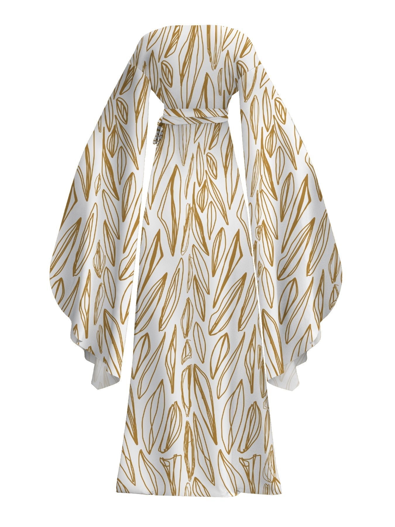 Maya Dress - Fiore Gold - diarrablu