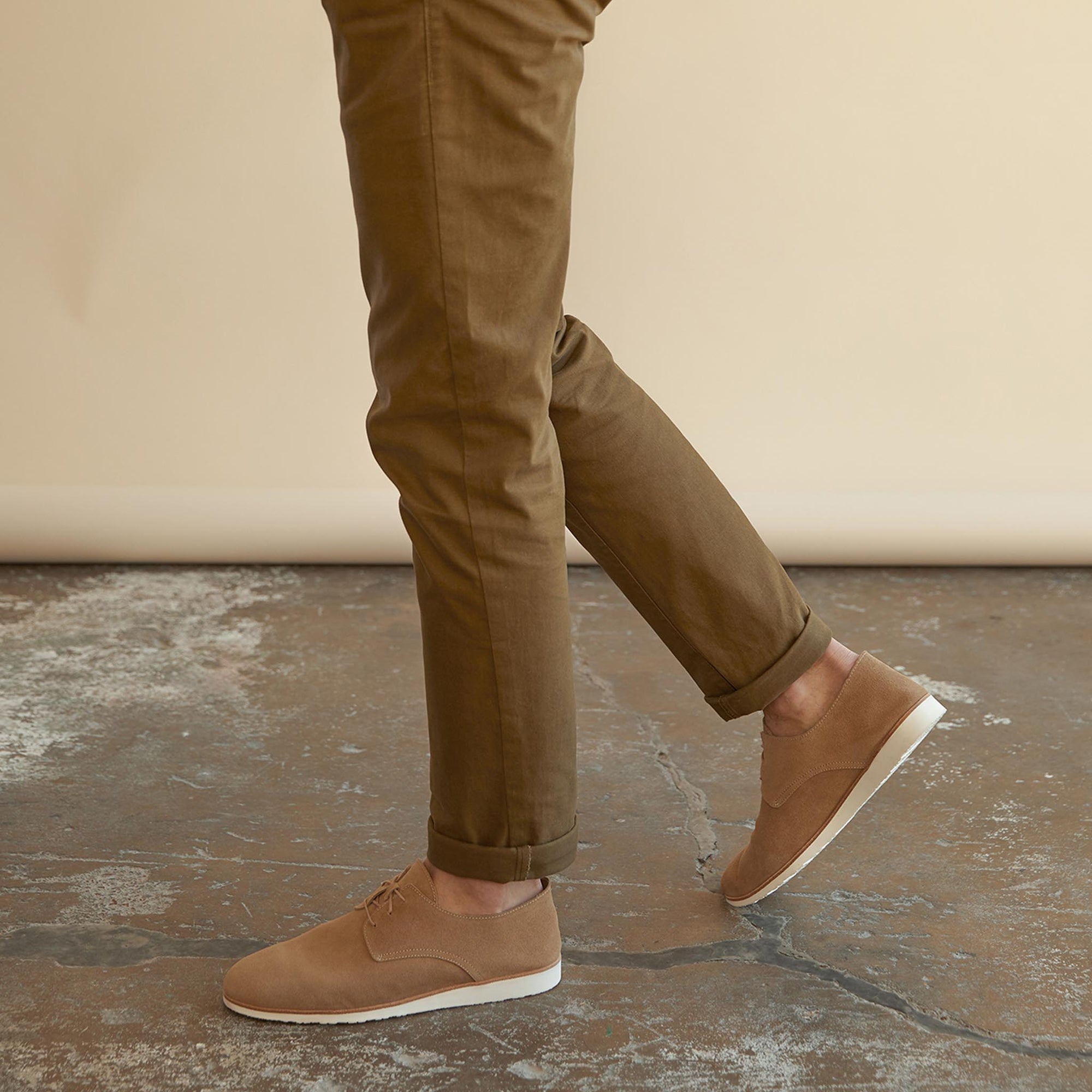 Mens | Lightweight Flex Derby | Stone