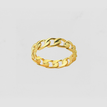 The Mid Size Curb Ring | Gold Vermeil