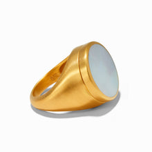 Capsule Ring | 18K Gold Plated | Mother of Pearl