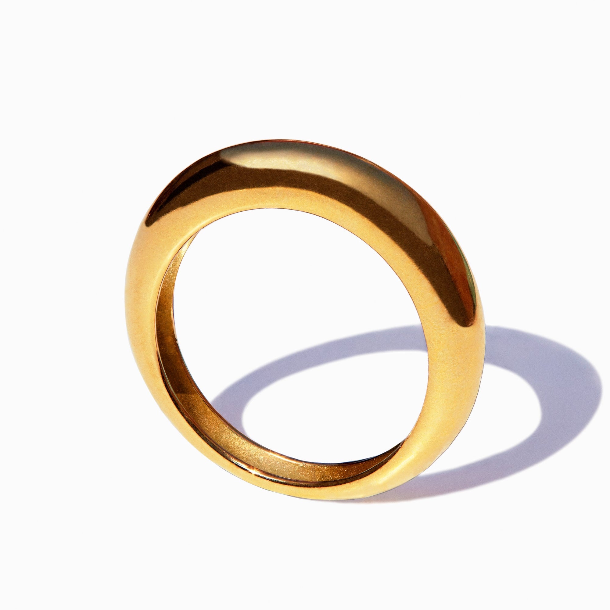 Cassini Ring - High Polish | 18K Gold Plated
