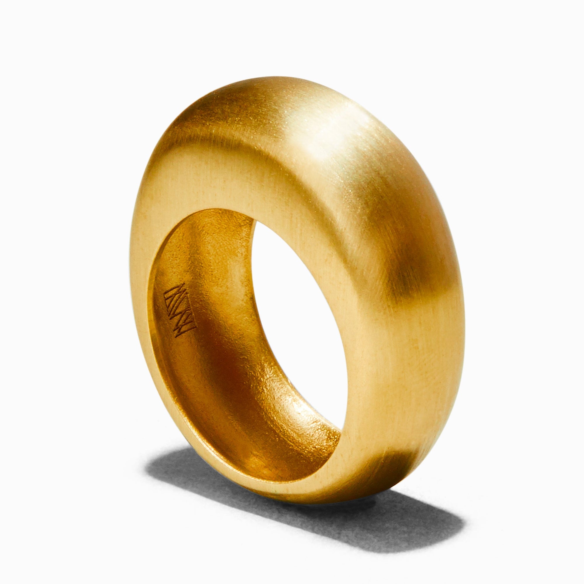 Turrell Ring - Satin Finish | 18K Gold Plated