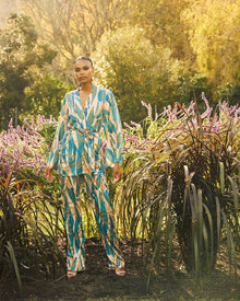 Mini Kimono - Blossom Teal - diarrablu