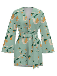 Mini Kimono - Saly Vert - diarrablu