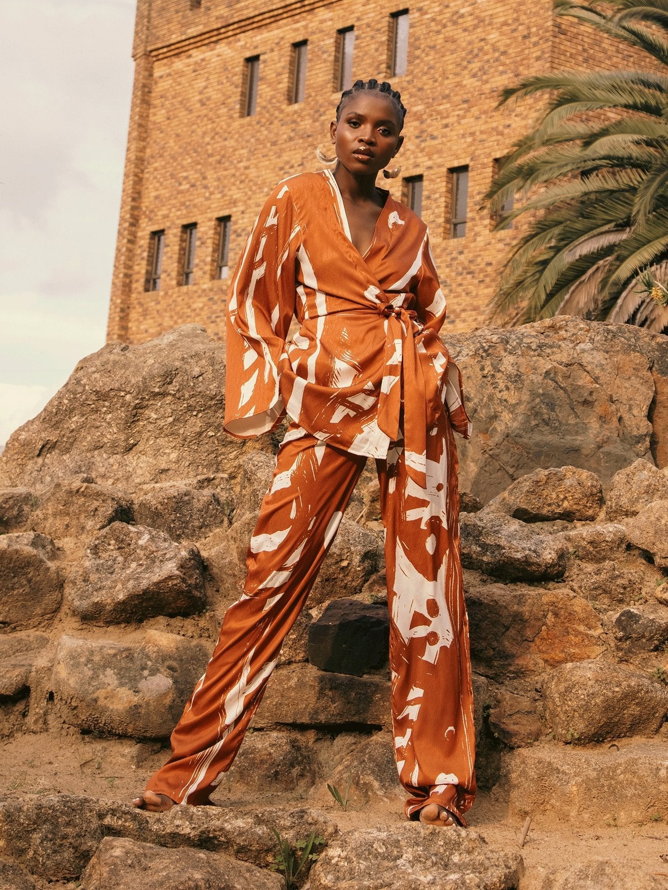 Mini Kimono - Suto Rust - diarrablu
