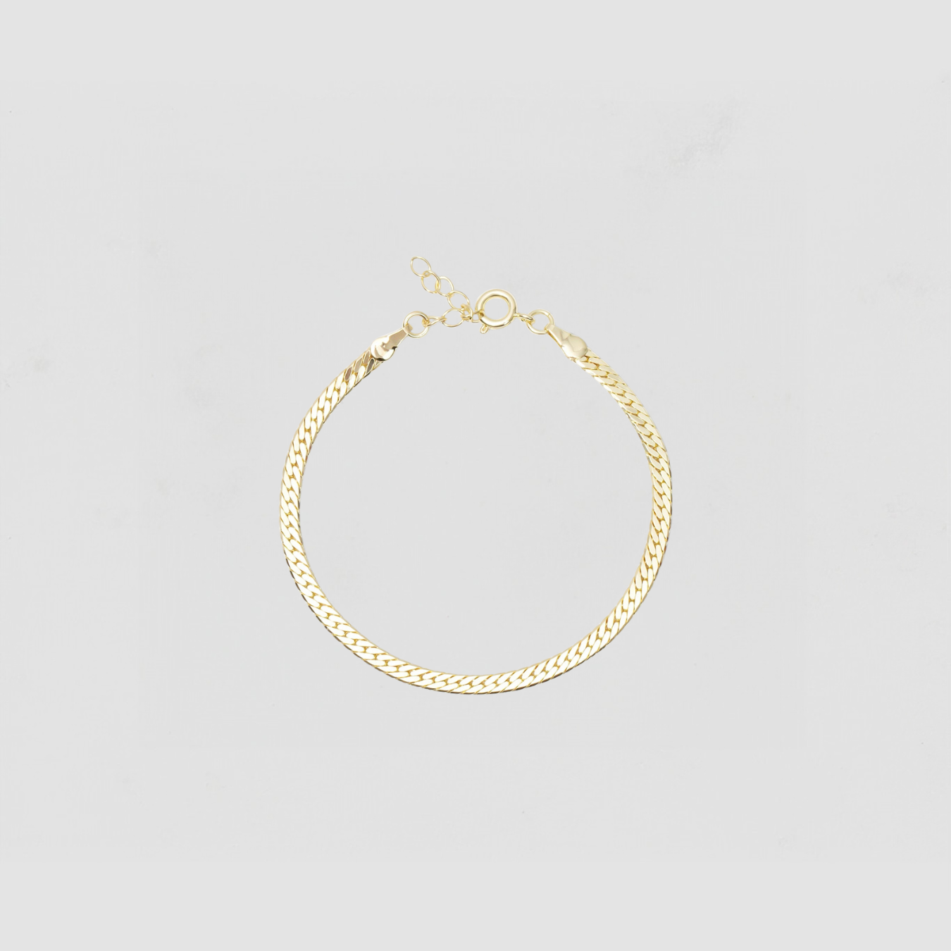 The Mini Cuban Link Bracelet | Gold